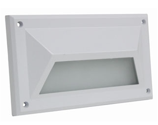 Orbit S711C-WH Step Light Face Plate White Finish