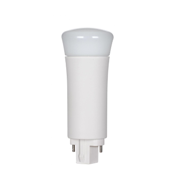 SATCO S8539 9 Watt LED PL 2-Pin; 5000K; 1000 Lumens; G24d base; 50000 Average rated hours; 120 Deg. Beam Angle; Vertical; Type B; Ballast Bypass Light Bulb