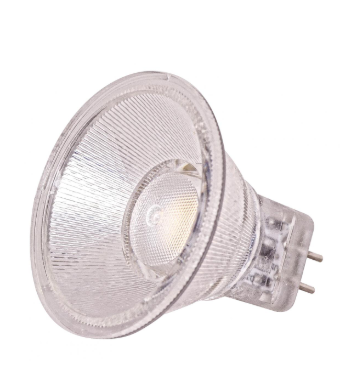 SATCO S9551 1.6W; LED MR11 LED; 5000K; 40 deg. beam spread; G4 base; 12 Volt AC/DC Light Bulb