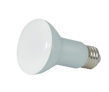 SATCO S9633 6.5 Watt; LED R20; 5000K; 107 deg. Beam Angle; Medium base; 120 Volt; Dimmable Light Bulb