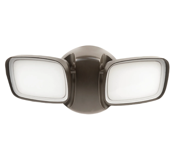 Feit Electric S9DFL/850/DD/BZ/V1 28W Bronze Outdoor Integrated LED Flood Light with Dusk to Dawn Color Temperature 5000K, Wattage 28W, Voltage 120V Pack 1