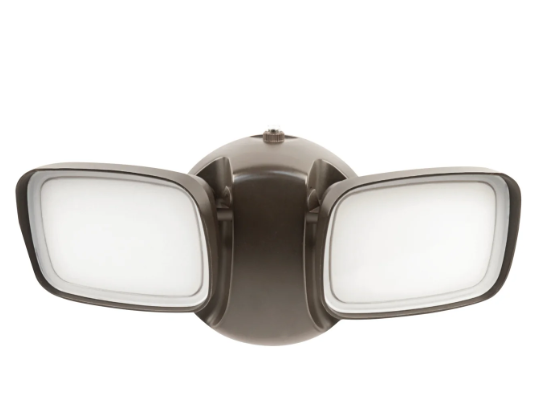 Feit Electric S9DFL/850/MOT/BZ 28W Bronze Outdoor Integrated LED Flood Light with Motion Sensor Color Temperature 5000K, Wattage 28W, Voltage 120V Pack 1