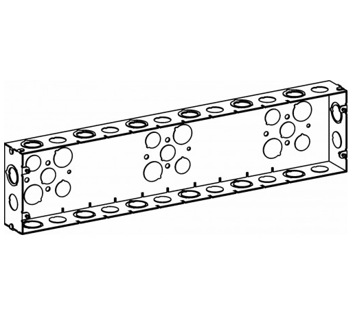 Orbit SB-10 1-5/8” Deep, 10-gang Multigang Switch Box