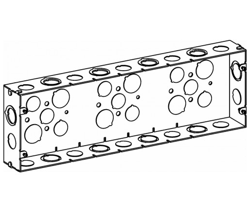 Orbit SB-7 1-5/8” Deep, 7-gang Multigang Switch Box