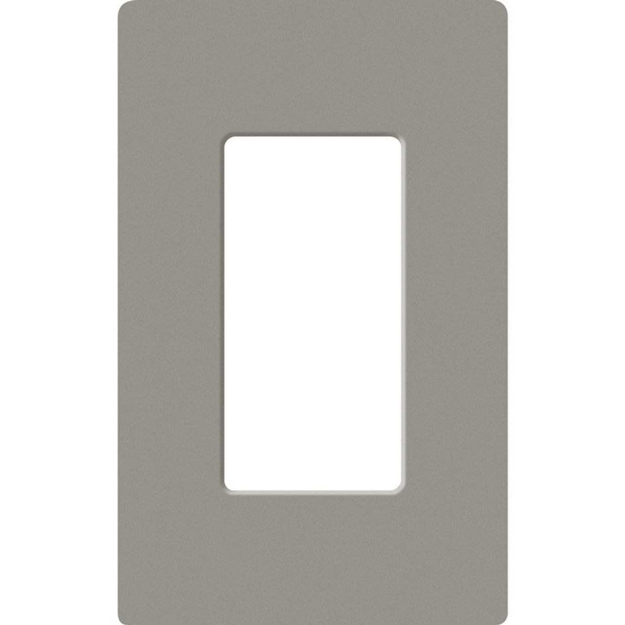 Lutron SC-1-CS Claro 1 Gang Wall Plate for Decorator/Rocker Switches, Cobble Stone Finish