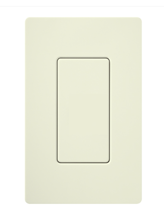Lutron SC-BI-BI Claro Blank Insert - Biscuit Finish