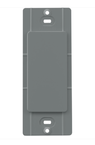 Lutron SC-BI-SL Claro Blank Insert - Slate Finish