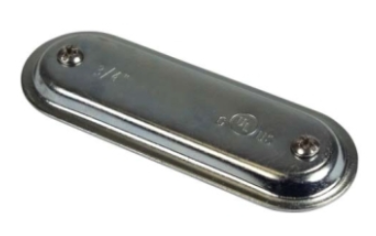 Orbit SCG7-50 1/2" Stamped Steel Form 7 Wedgenut Cover With Integral Gasket