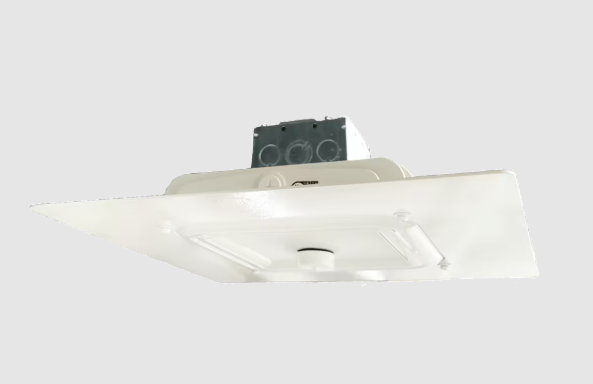 Eiko SCS/PS60/840/UD/W/R Surface Canopy Square, Selectable Wattage 60W/40W/25W, 80CRI, Color Temperature 4000K, Voltage 120-277V