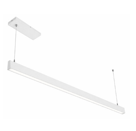Westgate SCSSL-UD-8FT-MCTP 8FT LED Up/Down Linear Light Separate Control Wattage 20W/30W/40W, 70LM/W Selectable CCT 27K/30K/35K/40K/50K White Finish