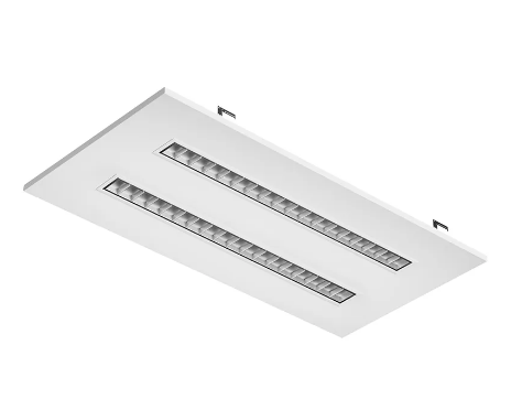Westgate SCX-2X4-60W-MCT4-D-DIP-LUV LED Architectural Drop in T-Bar Lights W/Louver Lens, 60W, Selectable CCT 3000K/3500K/4000K/5000K