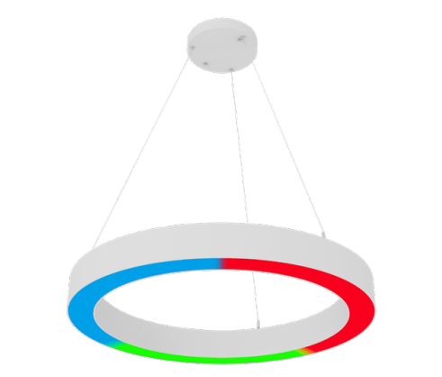 Westgate SCXCF-D48UD-RGBWW-BT 48 Inch Full Circle 10FT Chandelier 100W Rgbww Wg Smart UP/DOWN Controlls