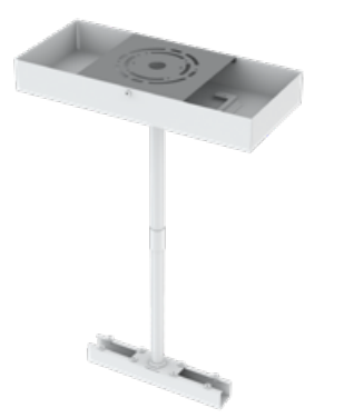 Westgate SCXT-PK-BK Pendant Kit For The Center Of Two SCXT Fixtures 7in Or 14in Drop Field-Installed Black Finish