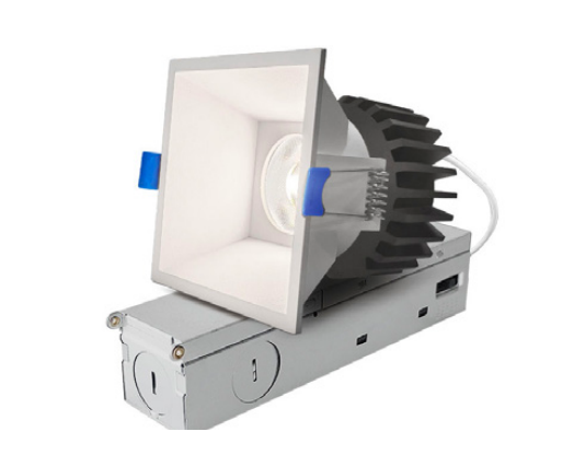 Westgate SDLT3S-ST-MCTP5-BK 3 Inch Square LED Recessed Lights Watt 12W/15W/18W, 82LM, 27K/30K/35K/40K/50K Black Finish