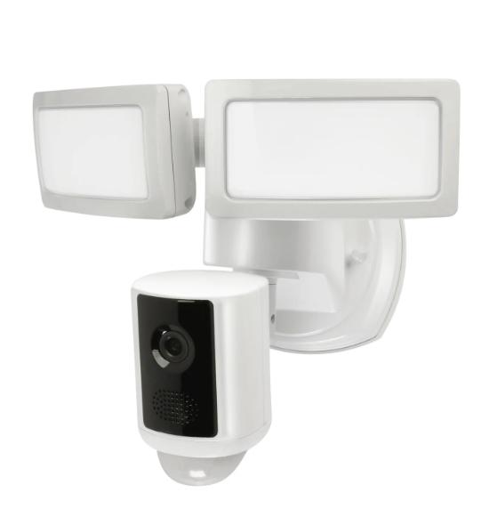Feit Electric SEC3000/CAM/WIFI LED Smart Security Flood Lights With Camera Color Temperature 5000K, Wattage 39W, Voltage 120V Pack 1