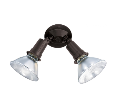Nuvo SF76-523 2 Light - 10" Flood Light- PAR38 with Adjustable Swivel - Bronze Finish