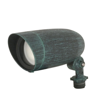 Nuvo SF76-655 5.5 Inches 1 Light - LED Landscape Flood Light - PAR16 Flood -Antique Verdi Finish