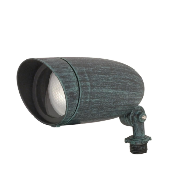 Nuvo SF76-656 6.25 Inches 1 Light - LED Landscape Flood Light - PAR20 Flood -Antique Verdi Finish