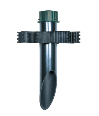 Nuvo SF76-664 PVC Mounting Post - 3" Diameter - Verdi