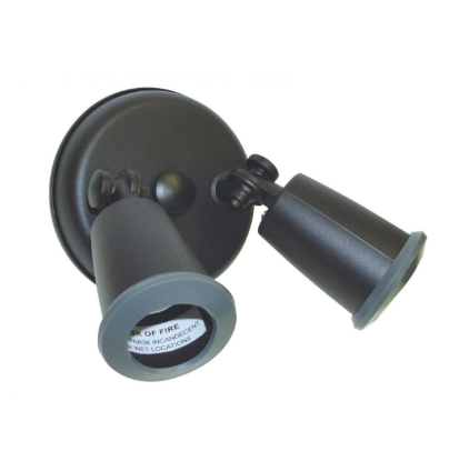 Nuvo SF76-685 2 Light - 14" - LED Flood Light; Exterior - PAR38 Holder with Adjustable Swivel - Bronze Finish