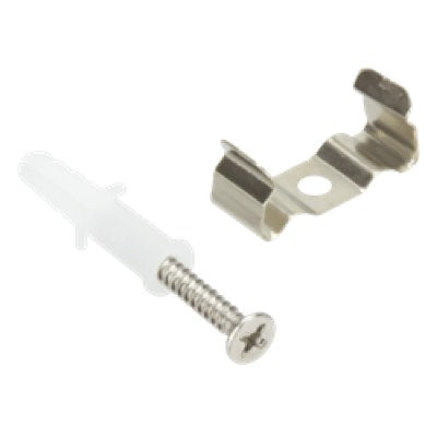 American Lighting SFLEX-RGBW-CHAN-CLIP Senik Flex RGB+W Mounting Clips for Aluminum Channel - 10 Count