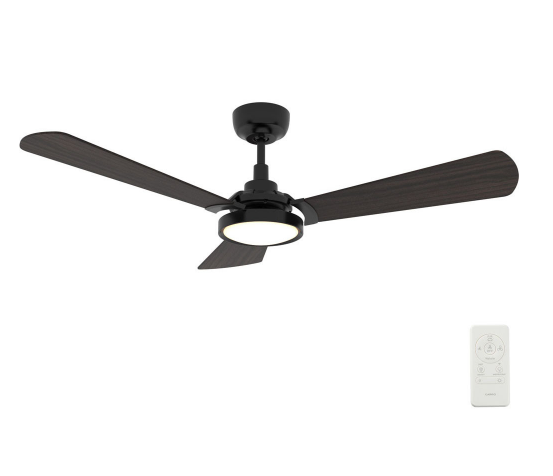 Carro USA SFR563B3-L22-B5-1 56 Inch Brisa Contemporary Black LED Ceiling Fan