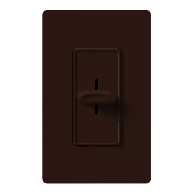 Lutron SFSQ-F-BR Skylark Slide-to-Off Quiet 3-Speed Fan Control W/Single Pole, 120V, 1.5A, Brown Finish