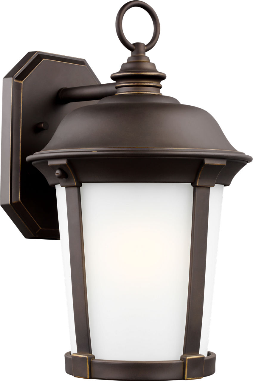 Generation Lighting Calder 1 light bronze outdoor wall light