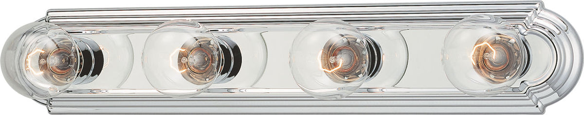 Generation Lighting 4701-05 De-Lovely 4 light chrome bath vanity wall light