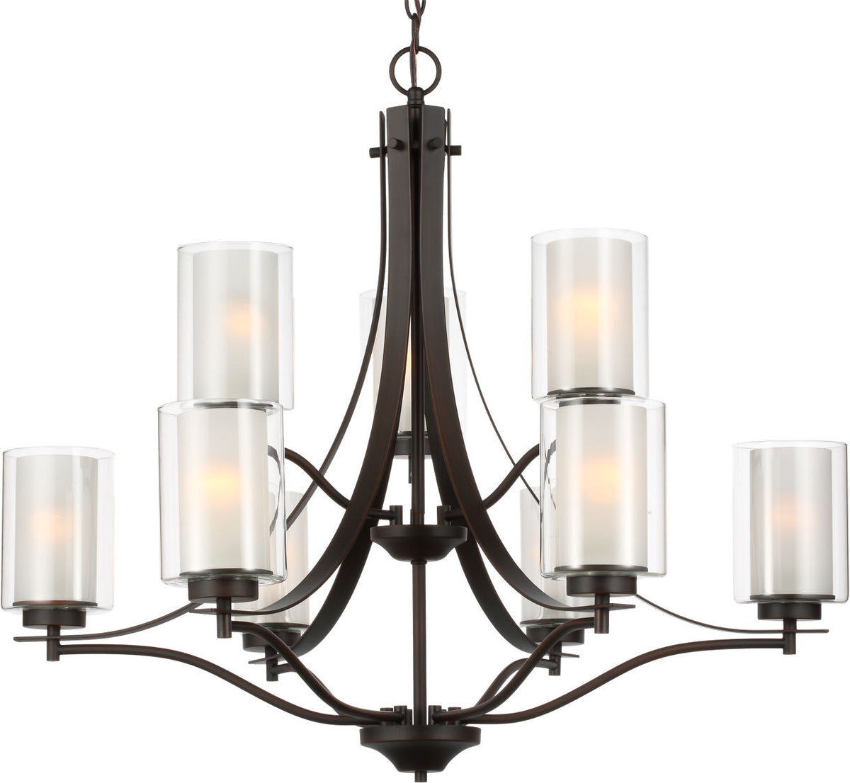 Generation Lighting Elmwood Park 9 light chandelier ceiling light