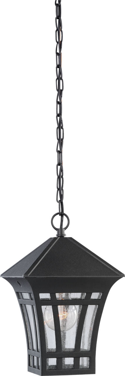 Generation Lighting Herrington 1 light black hanging lantern ceiling light