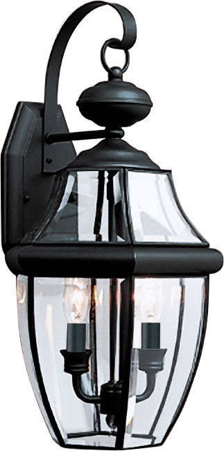 Generation Lighting Lancaster 2 light black outdoor wall lantern