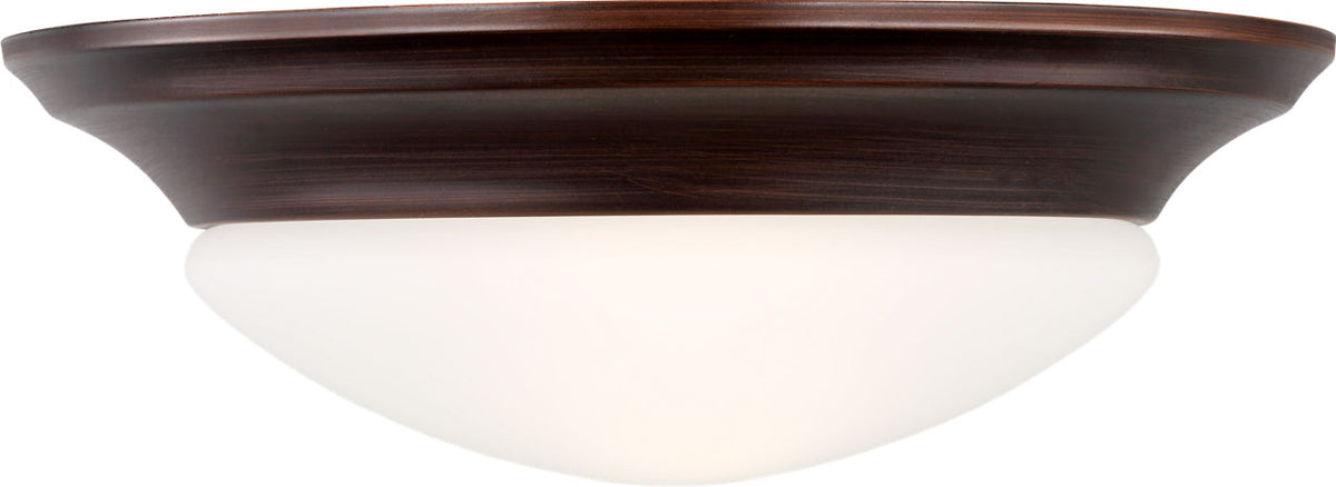 Generation Lighting Nash 1 Light Bronze Flush Mount Ceiling Light