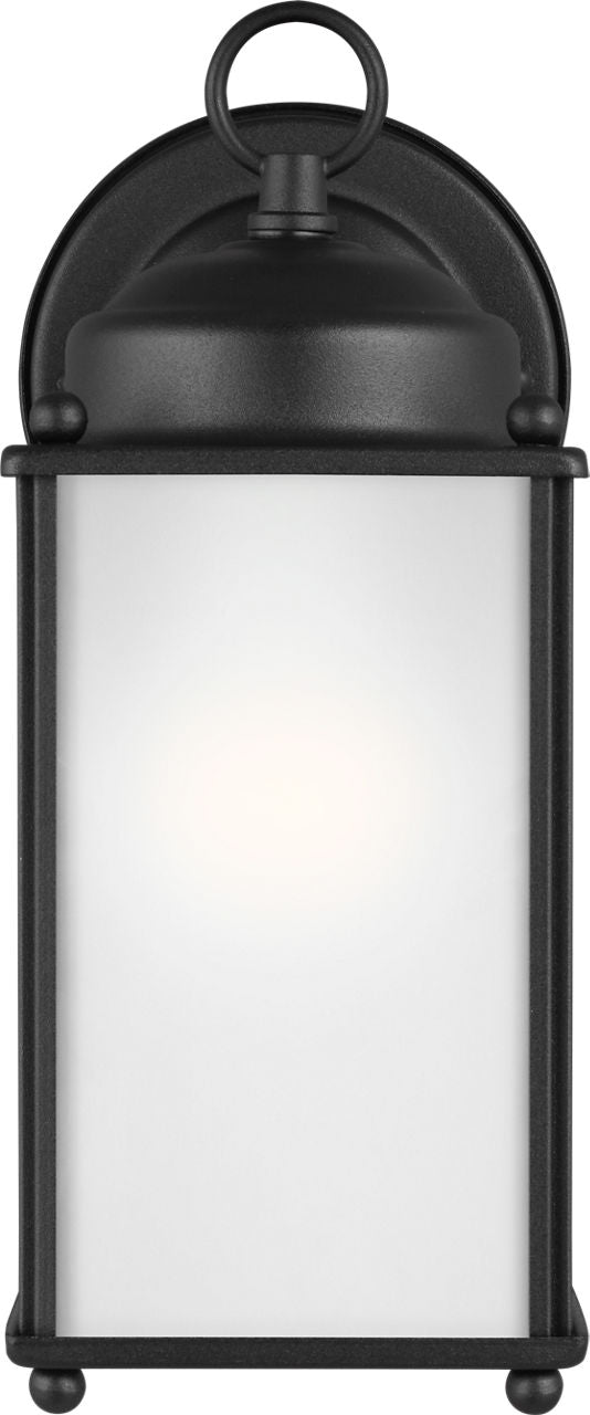 Generation Lighting New Castle black wall lantern wall light