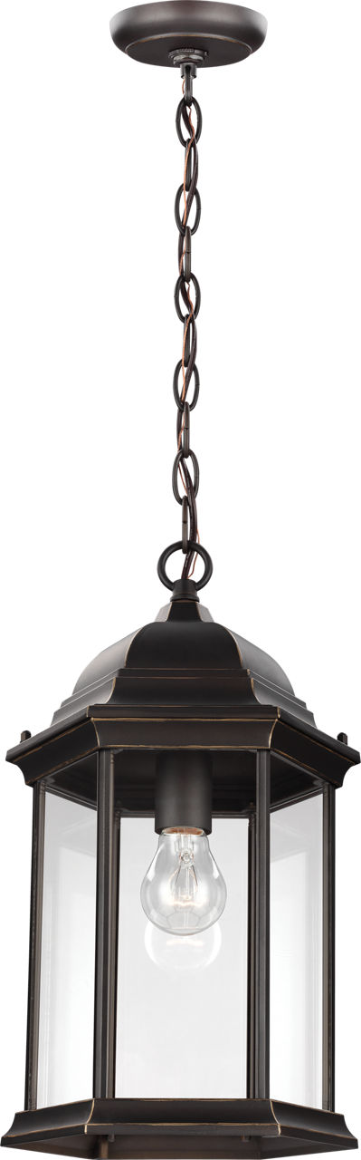 Generation Lighting Sevier 17 inch antique bronze hanging lantern ceiling light