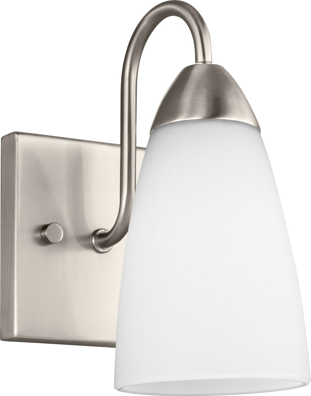 Generation Lighting 4120201-962 Seville 1 Light Brushed Nickel Bath Vanity Wall Light