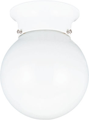 Generation Lighting Tomkin white flush mount ceiling light