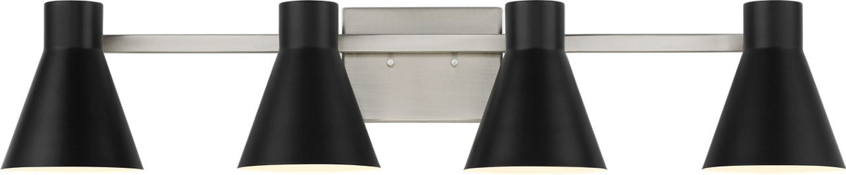Generation Lighting Towner 4 light brushed nickel bath vanity wall light