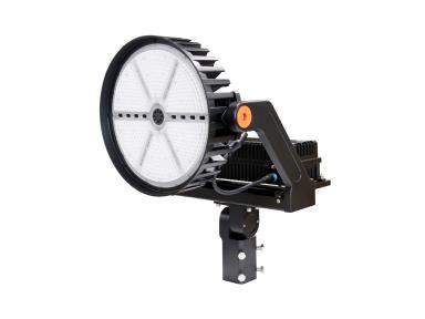MaxLite SHF515H-50NLK 515W LED FieldMax Sports - High Output Floods Light W/ 20K Surge Protector, 220-480V, Narrow Beam (30 Degrees), Color Temperature 5K, Knuckle Slip Fitter, Black Finish