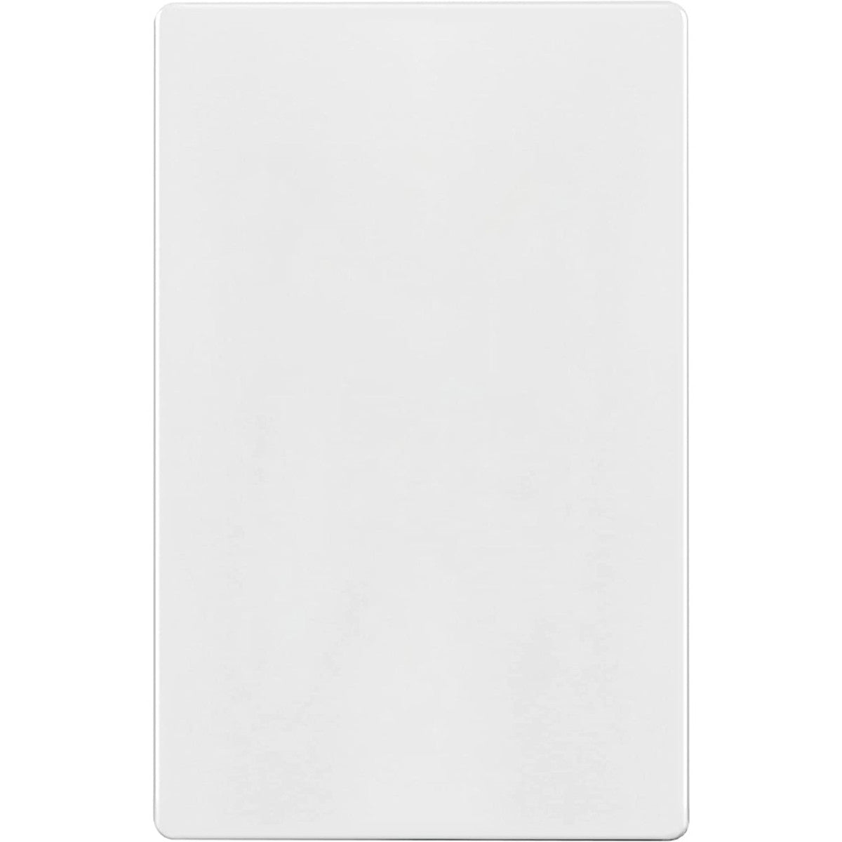 Enerlites SI8801-W 1 Gang Screwless Blank Wall Plate Child Safe Blank Device Outlet Cover, White Finish