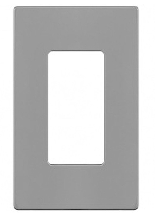 Enerlites SI8831-GY One-Gang Decorator Wall Plate, Gray