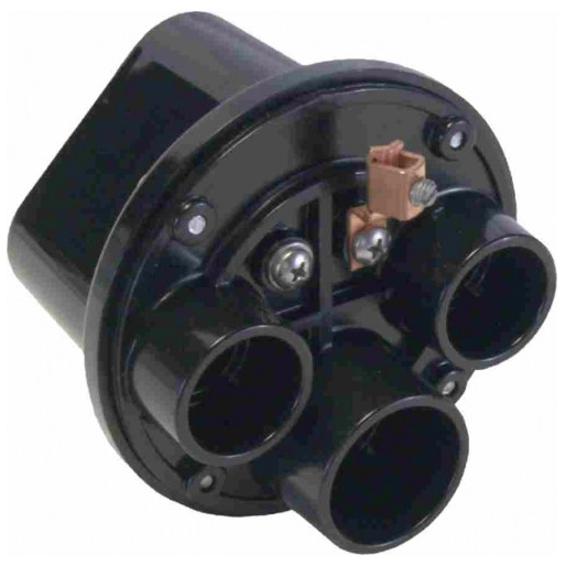 Orbit SJB100-3 Swimming Pool Junction Boxes (2) - 3/4” & (1) - 1” - Black