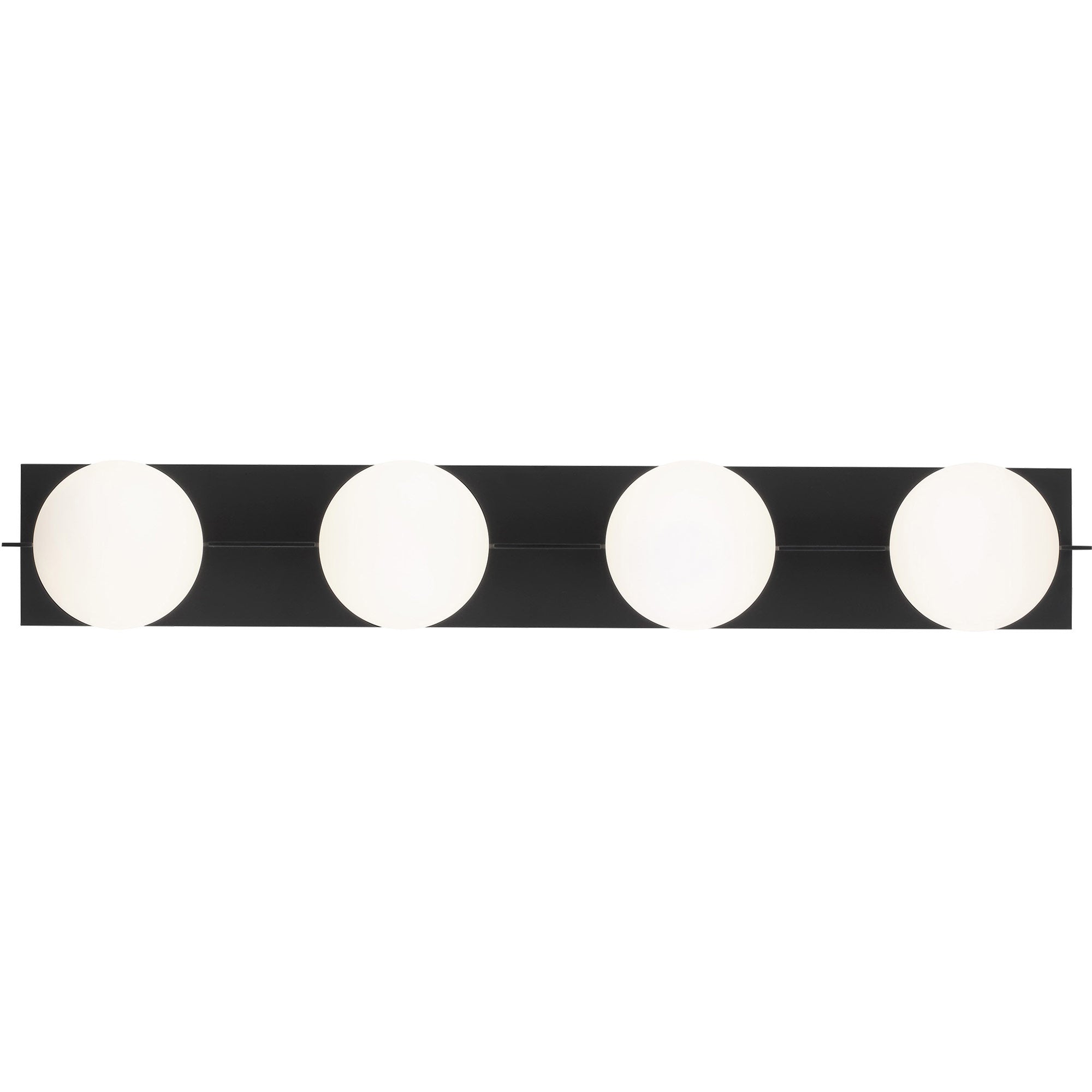 Visual Comfort Architectural SLBA123B-L Sean Lavin Orbel LED 32.4 inch Matte Black Bath Vanity Wall Light, 3000K