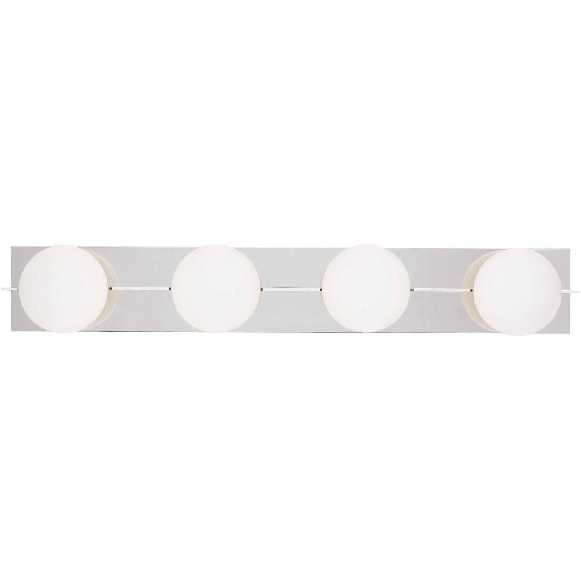 Visual Comfort Architectural SLBA123N-L Sean Lavin Orbel 4 Light 32.4 inch Polished Nickel Bath Vanity Wall Light, 3000K