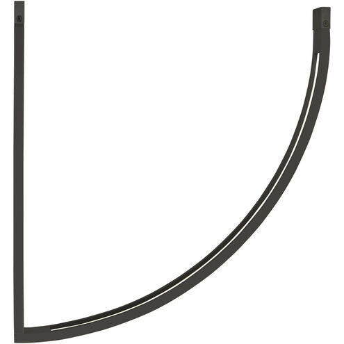 Visual Comfort Architectural SLCH63427B Sean Lavin Baku LED 60.6” inch Chandelier Ceiling Light, Nightshade Black Finish
