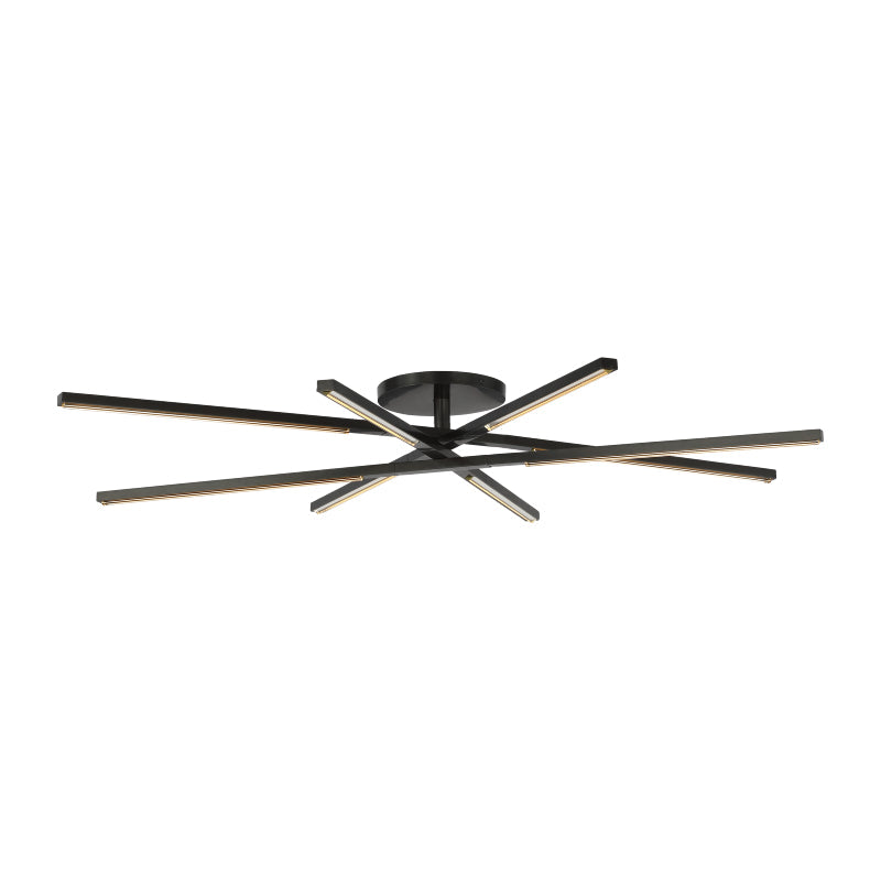 Visual Comfort Architectural SLFM56727CCBZ Modern Sean Lavin Cityscape 36.4" LED Flush Mount Ceiling light CCT 2700K - Finish Bronze