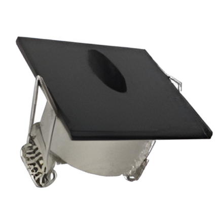 Westgate SLM-S1-12V-30K-BK Mini Step Light, 12V, Black/White, 3000K, 160lm, 2W Black Finish