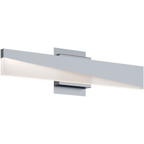 AFX Lighting SLNV2403LAJUDSN Slant LED 24 inch Vanity Light Wall Light Satin Nickel Finish
