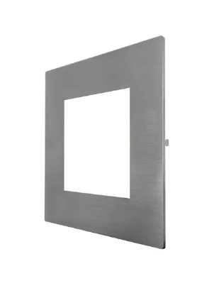 EnvisionLED SLPNL-TRIM-6SQ-BNI 6-in Trim for SL-PNL Series Downlights, Square, Brushed Nickel
