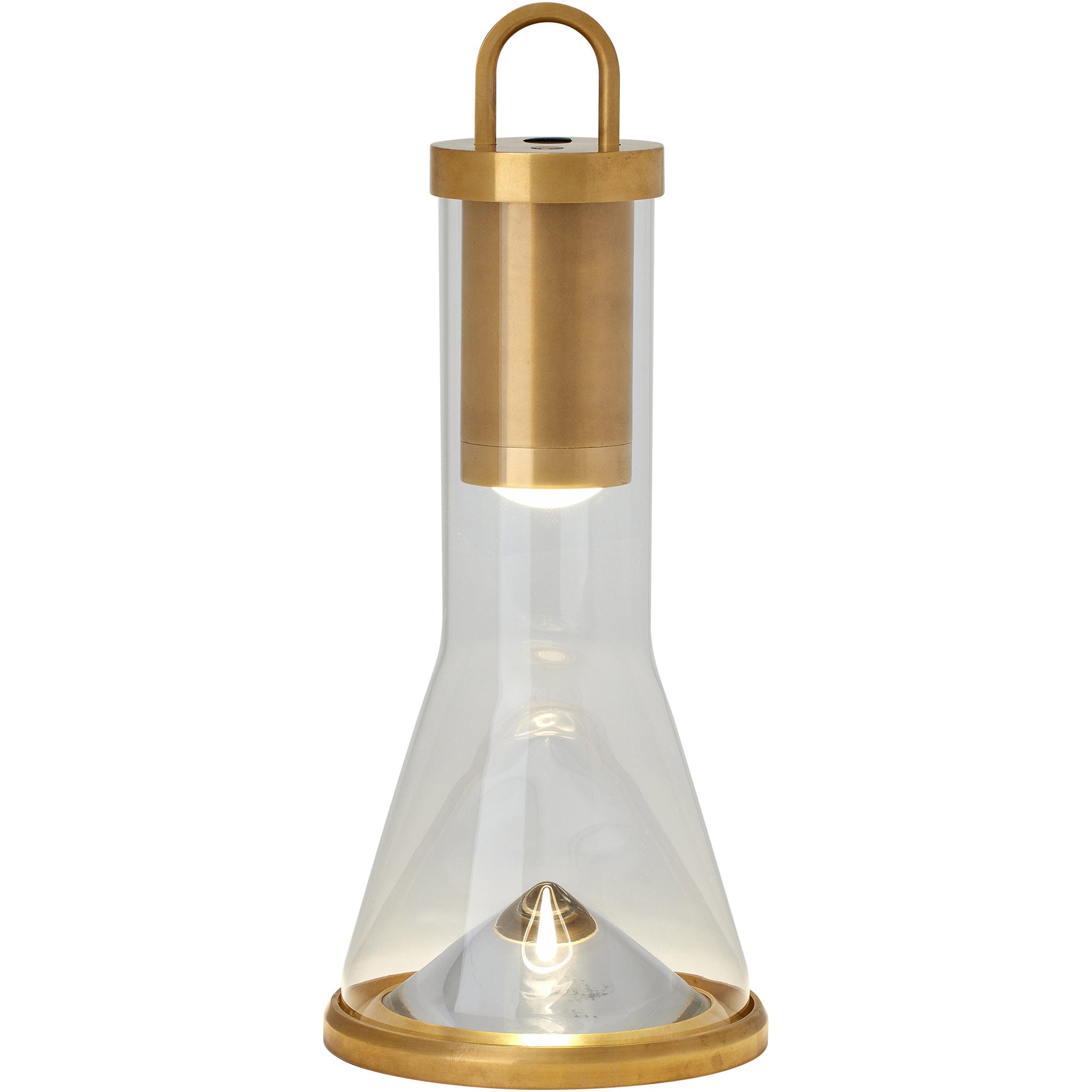 Visual Comfort Architectural SLTB27327NB Sean Lavin Kandella 13.5 inch Portable Table Lamp, Natural Brass Finish